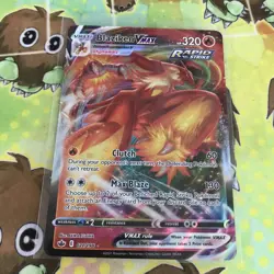Blaziken Vmax 021/198 Chilling Reign NM Full Art Ultra Rare Pokemon Card - Image 1
