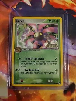 Lileep EX 56/92 Ex Legend Maker Stamped Reverse Holo Pokemon TCG Card 2006 - Image 1