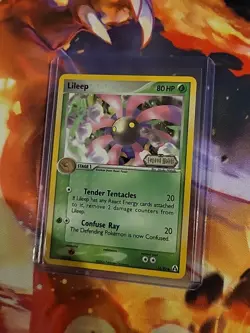 Lileep EX 56/92 Ex Legend Maker Stamped Reverse Holo Pokemon TCG Card 2006 - Image 3