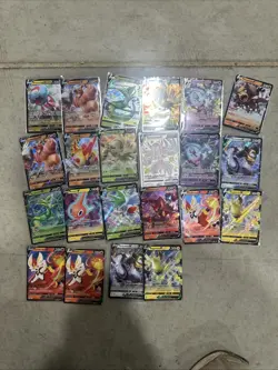 22 Pokemon Sword And Shield Pokemon V Card Lot Serperior Cinderace Rotom More + - Image 1