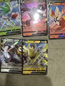 22 Pokemon Sword And Shield Pokemon V Card Lot Serperior Cinderace Rotom More + - Image 5