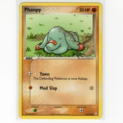 Pokemon TCG Phanpy 75/110 EX Holon Phantoms Regular Common Card EN-LP 2006 - Image 1