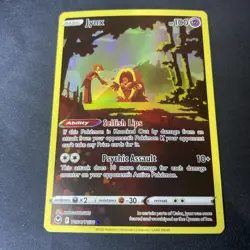 Pokemon TCG Jynx SWSH12 Silver Tempest TG04/TG30 Ultra NM + Card Saver T037 - Image 2
