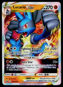 Lucario VSTAR SWSH214 SWSH: Sword & Shield Promo Cards Promo #2 - Image 1