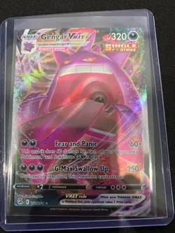 Pokemon Gengar VMAX TCG Card 157/264 SWSH08: Fusion Strike NM - Image 1