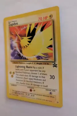 Zapdos #23 Black Star Promo Rare Vintage Pokemon Card - Image 3