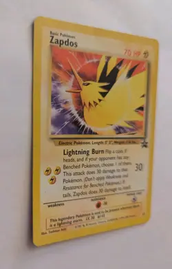 Zapdos #23 Black Star Promo Rare Vintage Pokemon Card - Image 4