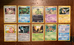 10 VINTAGE Pokemon Cards from Various CLASSIC Sets!! - Image 1