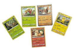 MCDONALDS POKEMON MATCH BATTLE HOLO CARDS LOT OF 5 GOSSIFLEUR KLAWF PIKACHU - Image 1