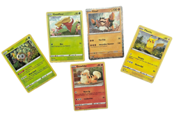 MCDONALDS POKEMON MATCH BATTLE HOLO CARDS LOT OF 5 GOSSIFLEUR KLAWF PIKACHU - Image 2