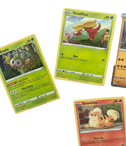MCDONALDS POKEMON MATCH BATTLE HOLO CARDS LOT OF 5 GOSSIFLEUR KLAWF PIKACHU - Image 3