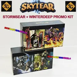 SKYTEAR - STORMSEAR + WINTERDEEP EXPANSION PACKS Heros, Minions, Promo Cards - Image 1