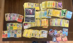 Huge Pokemon Lot Tons Of Cards TCG Jumbo Card Collection Holo Reverse Foil + - Image 1