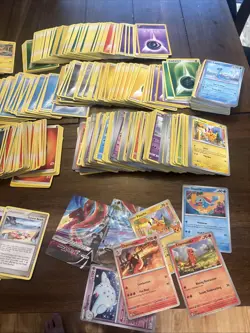 Huge Pokemon Lot Tons Of Cards TCG Jumbo Card Collection Holo Reverse Foil + - Image 2