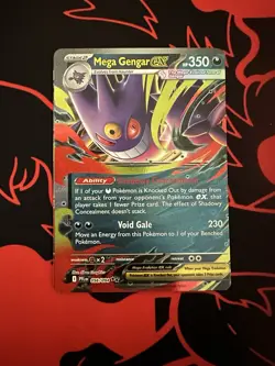 Mega Gengar ex Phantasmal Flames 056/094 Miscut Error Card - Image 1