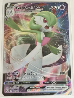 Pokemon Gardevoir VMAX TCG Champions Path Holo Ultra Rare Card 017/073 - Image 1