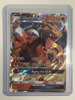 Pokemon TCG Charizard GX Holo Ultra Rare Card Burning Shadows 20/147 - Image 1