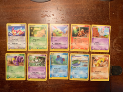 10 VINTAGE Pokemon Cards from Various Classic Sets!! - Image 1