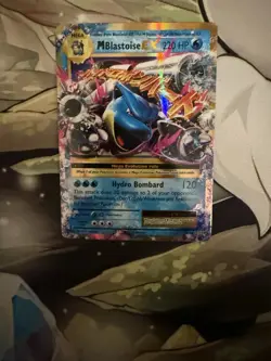 Pokemon XY Evolutions Mega Blastoise EX 22/108 Card - NM 2016 - Image 1