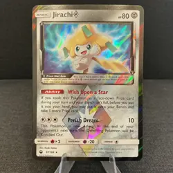 Jirachi Prism Star 97/168 Celestial Storm Holo Rare 2018 Pokemon TCG Card - Image 1