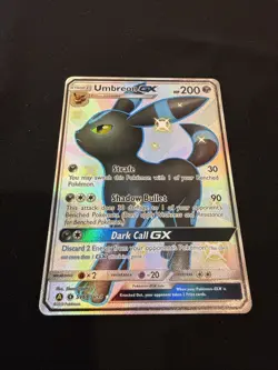 Pokemon Card TCG Umbreon GX SV69/SV94 Hidden Fates Shiny Vault Holo Rare NM - Image 2