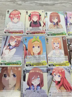 Weiss Schwarz QUINTESSENTIAL QUINTUPLETS Trading Cards Lot - Image 2