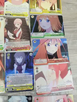 Weiss Schwarz QUINTESSENTIAL QUINTUPLETS Trading Cards Lot - Image 5