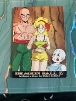 Dragon Ball Z "IS IT DEFEAT OR VICTORY THAT WAITS IN THE DARKU" #34 1996 Card - Image 1
