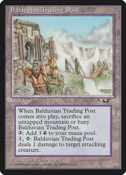 Balduvian Trading Post [Alliances] Magic MTG - Image 1