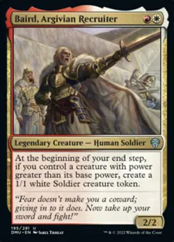 Baird, Argivian Recruiter [Dominaria United] Magic MTG - Image 1