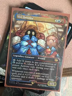 Vivi Ornitier (Borderless) Final Fantasy Chocobo Racetrack Foil - Image 1