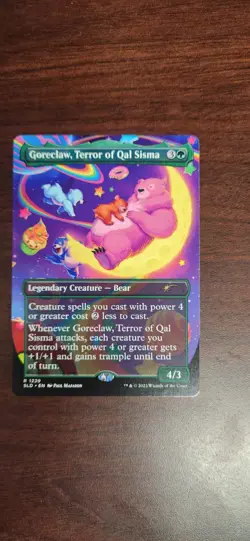 MTG Goreclaw, Terror of Qal Sisma Secret Lair Drop Series Borderless M/NM - Image 1