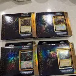 Warhammer 40k Collector Commander Deck Set MTG Magic The Gathering NIB Sealed - Image 1