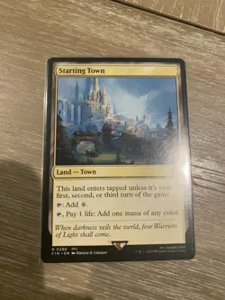 ?? MTG: Final Fantasy - Starting Town Rare Non-Foil - Image 1