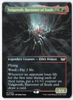 Valgavoth, Harrower of Souls (Borderless) M Commander: Duskmourn: House of Horro - Image 1