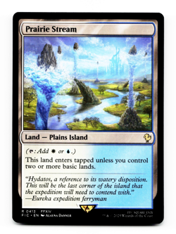 Prairie Stream [Commander: Final Fantasy] MTG (FIC) R - Budget Fetch Land ??? - Image 3
