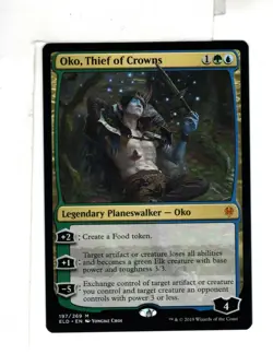 MTG SkeenAB Oko Thief of Crowns from Throne of Eldraine. NM. - Image 1