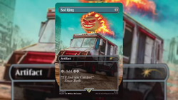 MTG Secret Lair TWISTED METAL Sol Ring - Rainbow FOIL - US Seller SEALED - Image 1