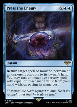 [MTG] Press the Enemy (0065) (LTR) NM - Image 1