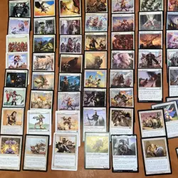 Whole COMMANDER Magic Deck MTG - Anafenze Kin-Tree Spirit White SOLDIERS Tribal - Image 3