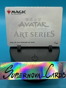 Mtg Avatar Aang The Last Airbender Gold Signature 1/54 - Image 2