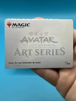 Mtg Avatar Aang The Last Airbender Gold Signature 1/54 - Image 5