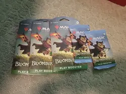 Magic The Gathering Bloomburrow - 5 Booster Packs Factory Sealed - Image 3