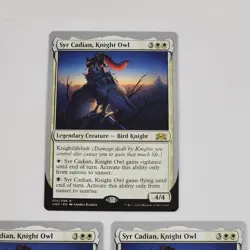 x3 Syr Cadian, Knight Owl MTG Magic the Gathering 15/107 Unsanctioned NM+ - Image 2