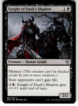 Knight of Dusk's Shadow Dominaria United Regular MTG - Image 1