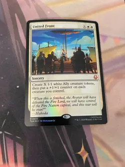 MTG - UNITED FRONT - MYTHIC - NM - TLA - FOIL - Image 1