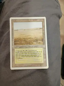 MTG Magic the Gathering Savannah Revised Edition Rare Dual Land - Image 1