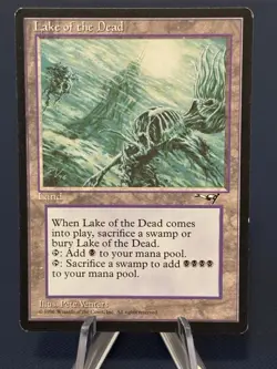 MTG - Magic The Gathering - Lake Of The Dead - Alliances - LP/EX - Image 1
