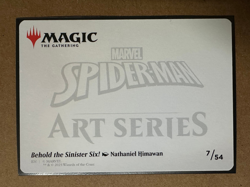 Behold the Sinister Six #7 GOLD STAMPED ART SERIES Marvel's Spider-Man MTG Magic - Image 2