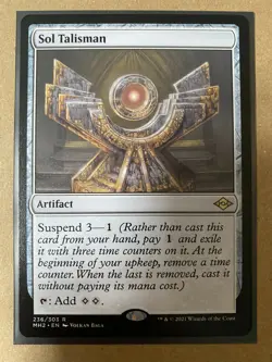 Sol Talisman RARE Modern Horizons 2 MH2 MTG Magic The Gathering *NEW* - Image 1